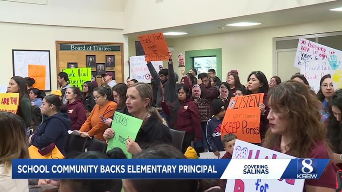 Salinas parents demand answers after principal removed from elementary ...