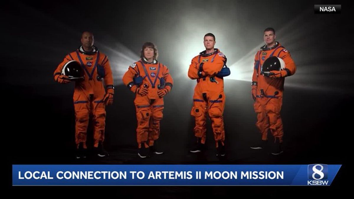 Artemis II astronauts with ties to Central Coast set for historic moon ...