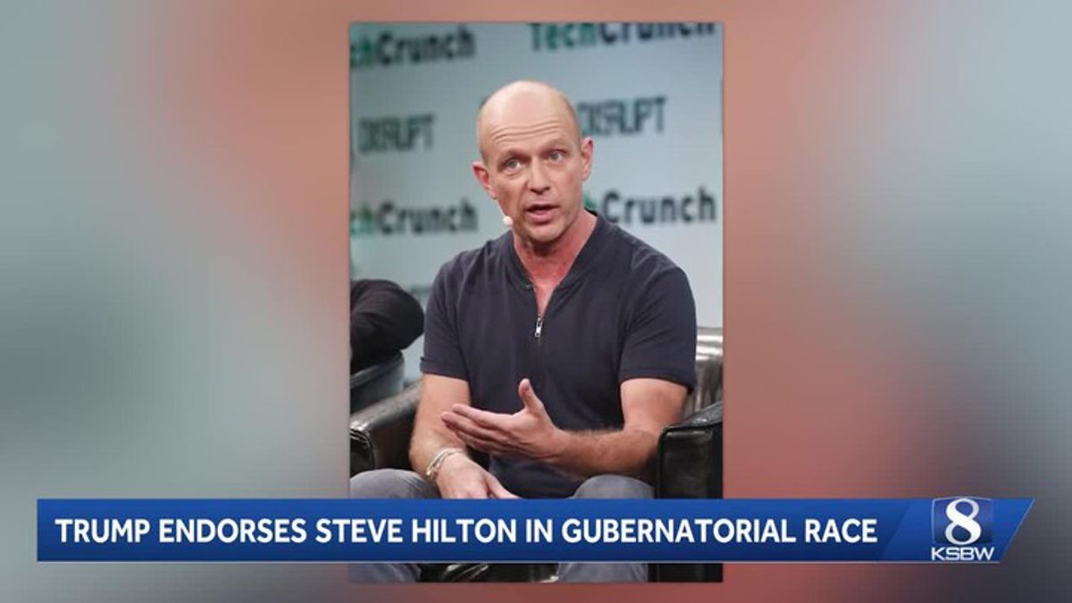 President Trump endorses Republican Steve Hilton in California governor ...