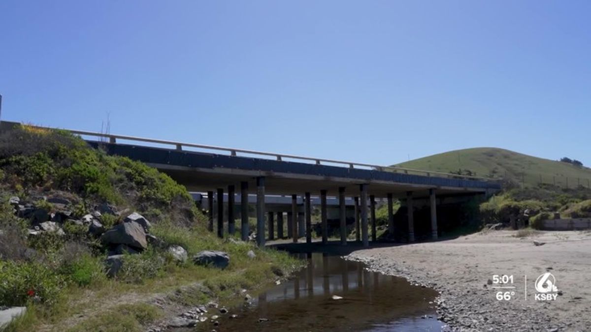 Single-lane traffic and limited beach access as Highway 1 bridge gets ...
