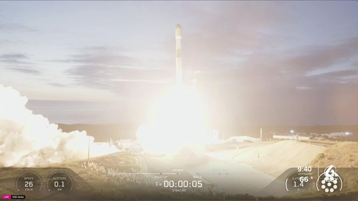 SpaceX launches 28 Starlink satellites on Falcon 9 rocket from ...