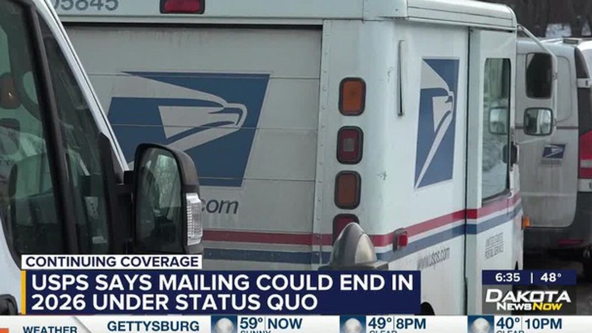 USPS says mailing could end in 2026 under status quo | Haystack News