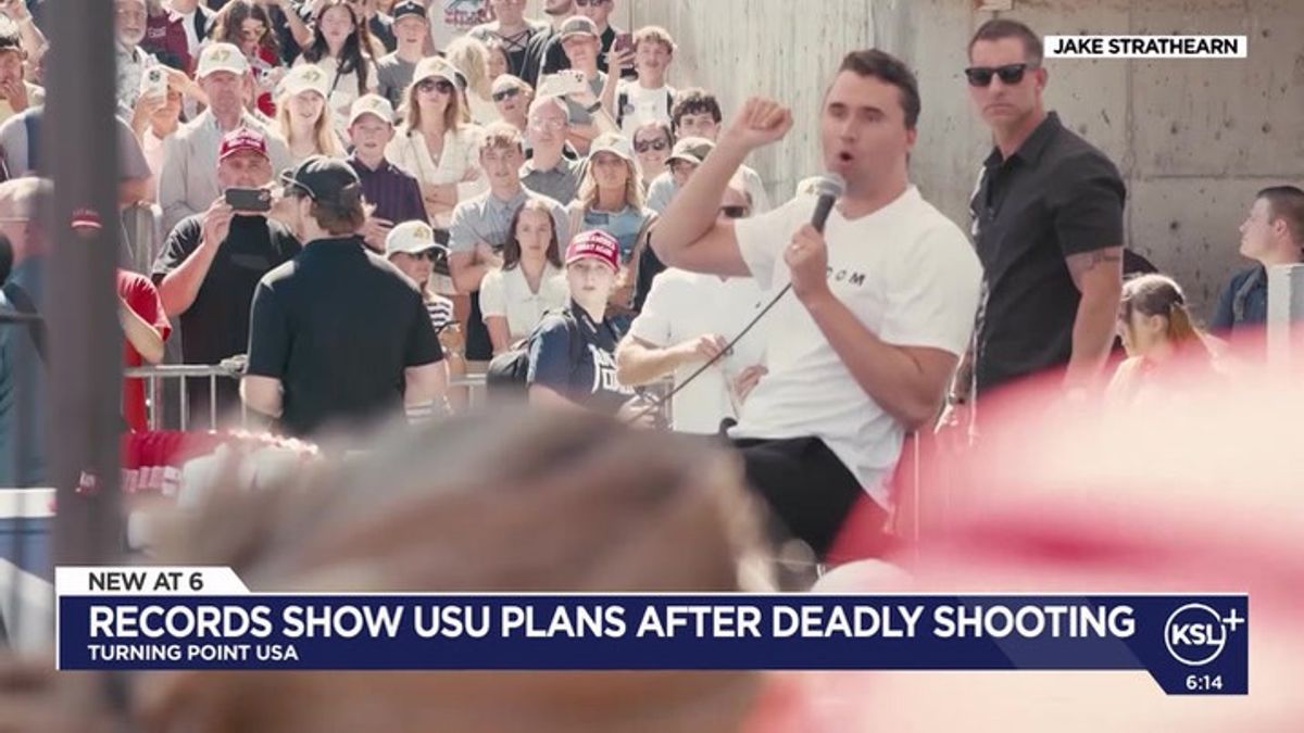 Records reveal last minute changes for Turning Point USA event at Utah ...