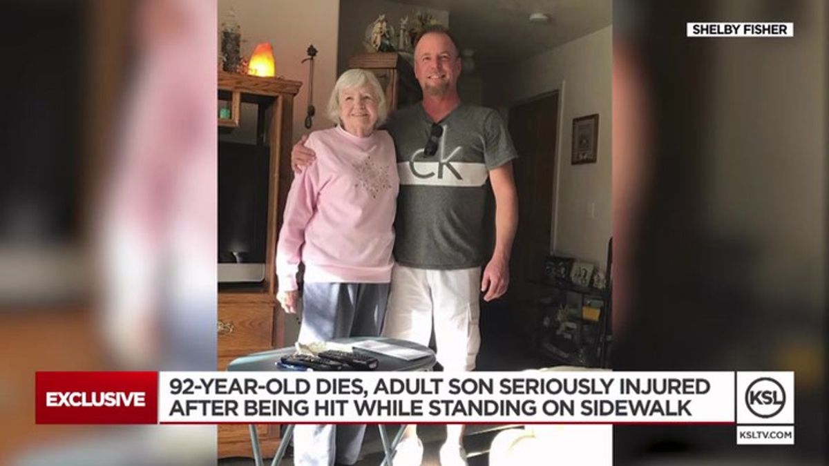 92-year-old dies, adult son seriously injured after being hit while ...