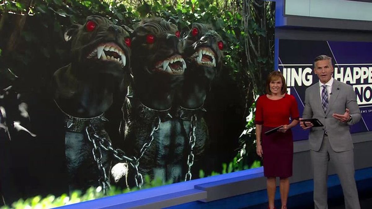 Harry Potter-themed Halloween display draws thousands of visitors in ...