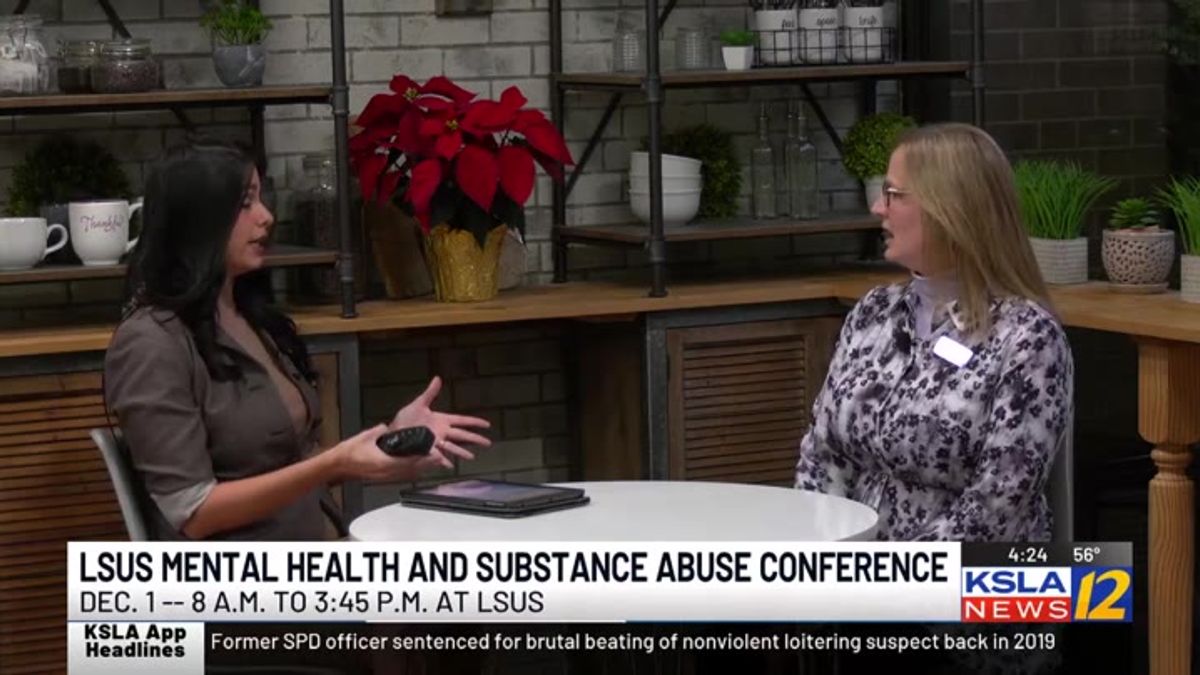KSLA CAFE: LSUS mental health & substance abuse prevention conference ...