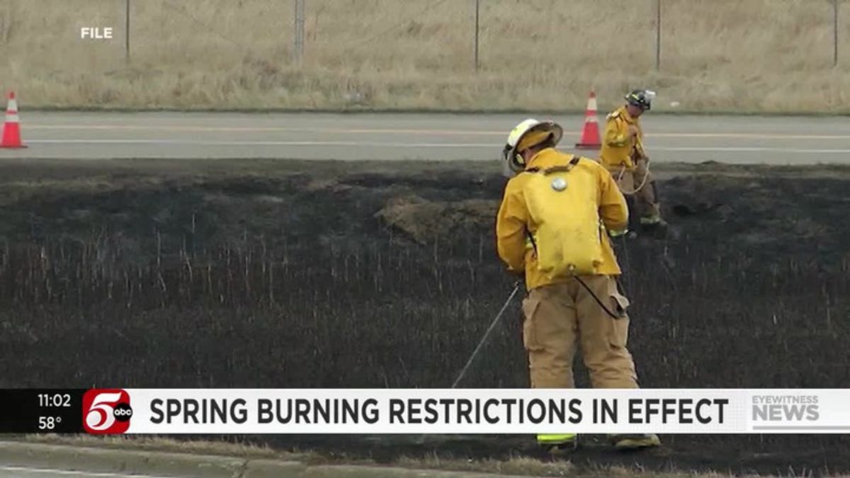 Spring burning restrictions in effect | Haystack News