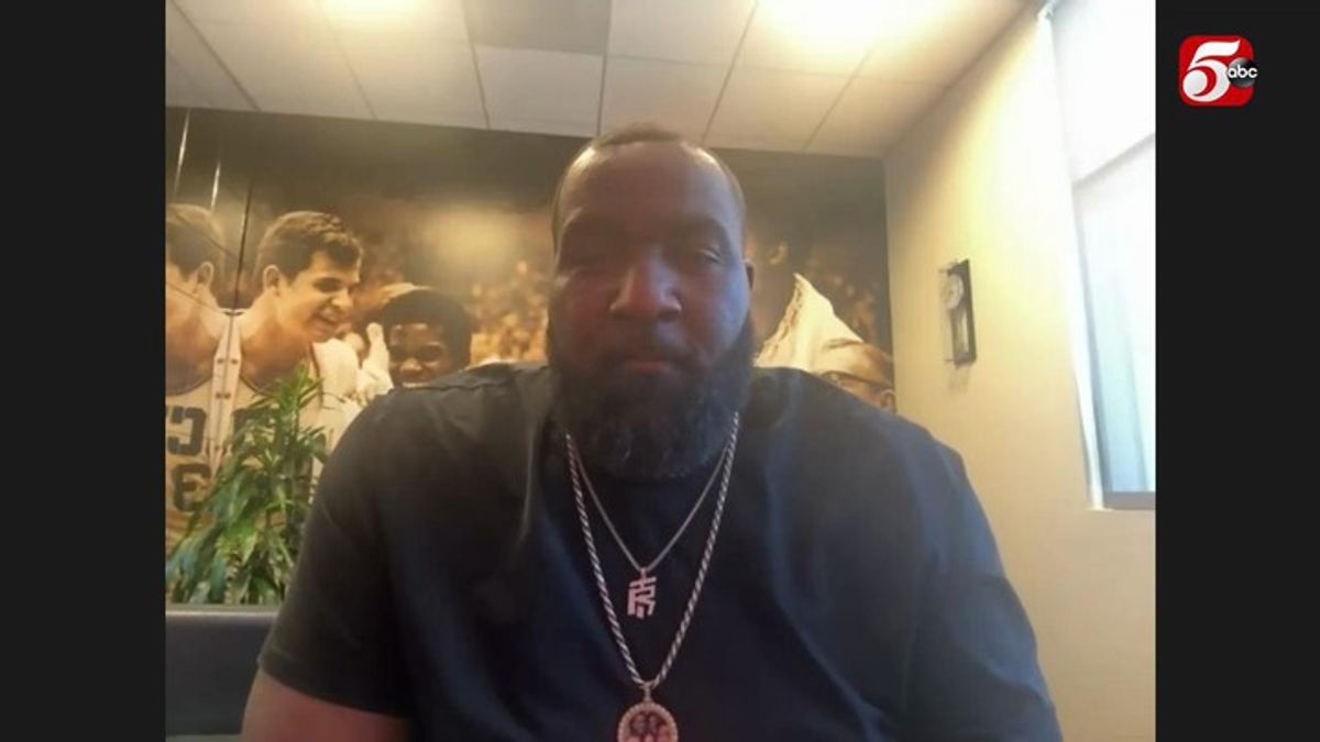 ESPN analyst Kendrick Perkins interview on Wolves-Nuggets playoff ...