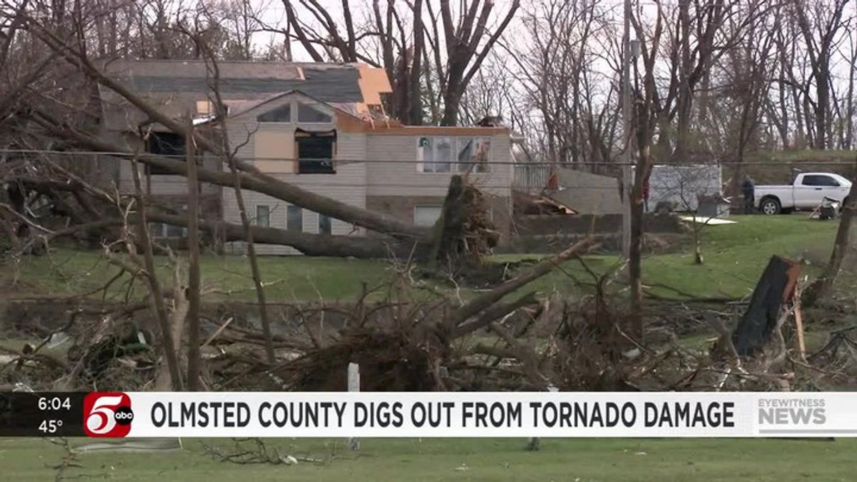 Olmsted County digs out from tornado damage | Haystack News