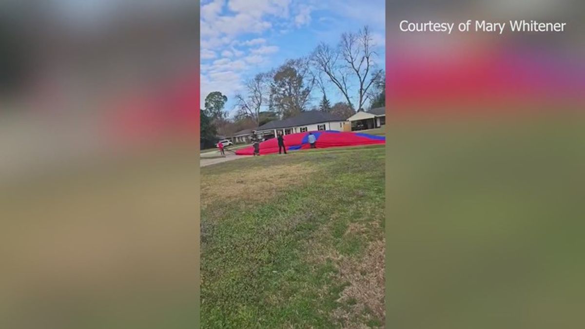 Family shares details after emergency hot air balloon landing grazes ...