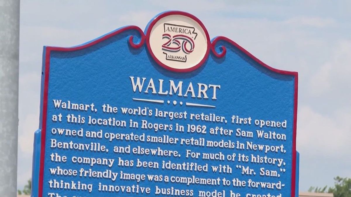 First Walmart store receives historical marker | Haystack News