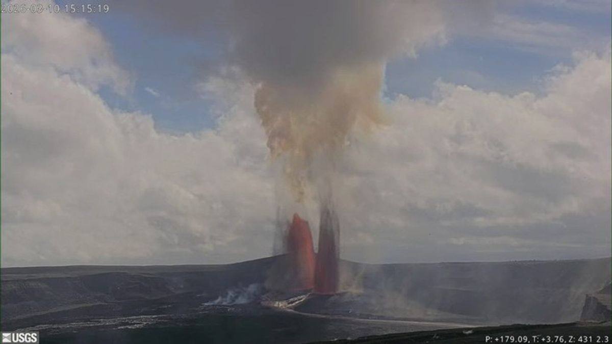 Ash warning follows volcano eruption in Hawaii | Haystack News