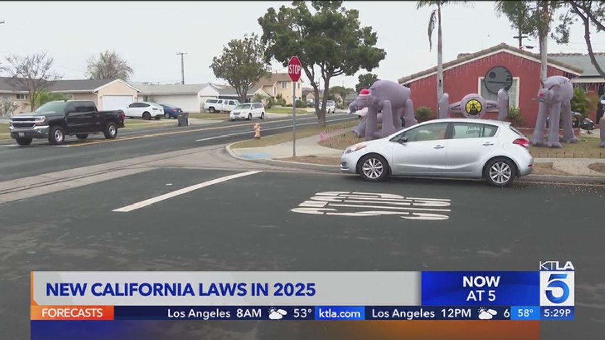 New laws going into effect in California in 2025 | Haystack News