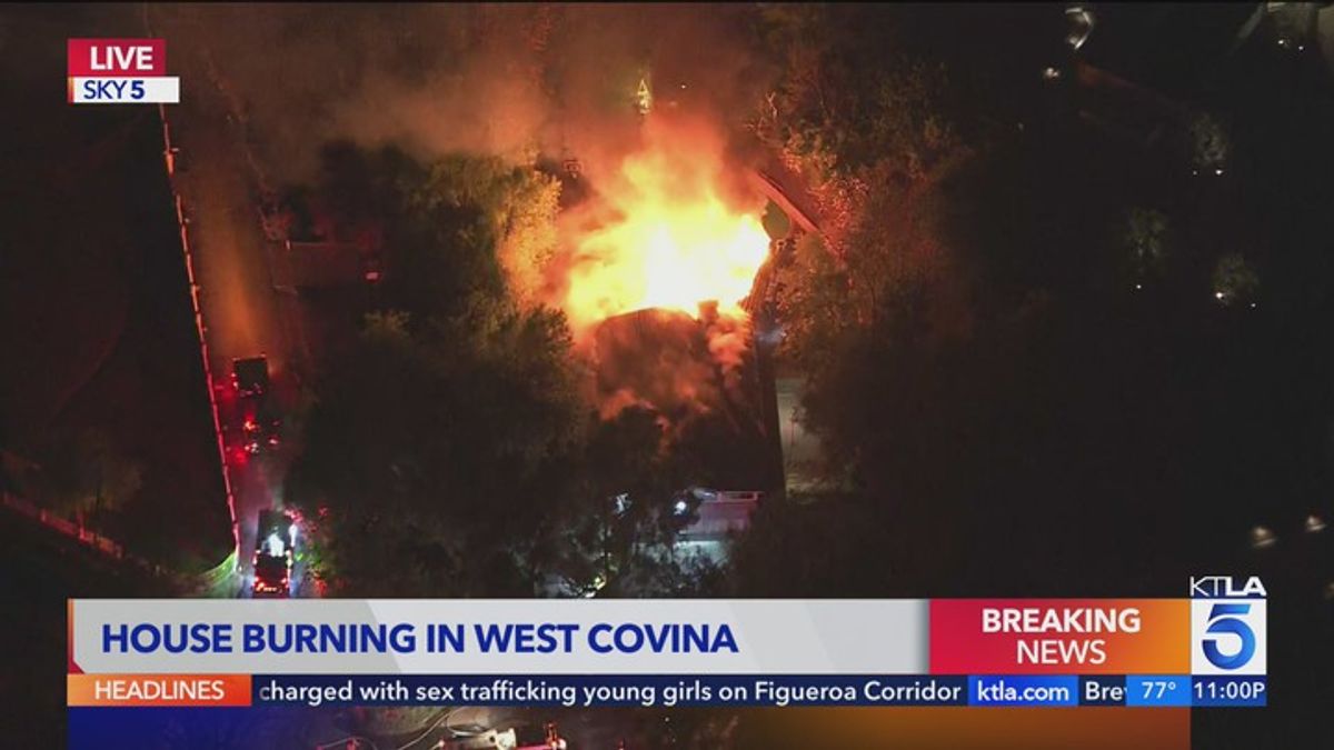 West Covina structure fire | Haystack News