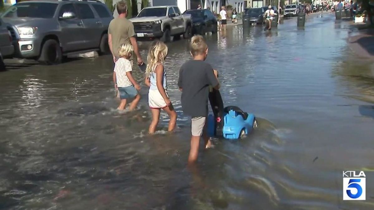 Unusually high tides flood Newport Beach | Haystack News