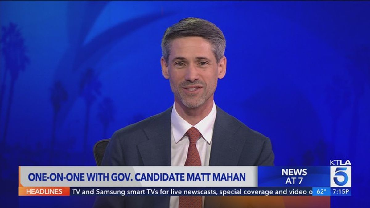 Is this Matt Mahan's moment? San Jose Mayor talks campaign for Governor ...