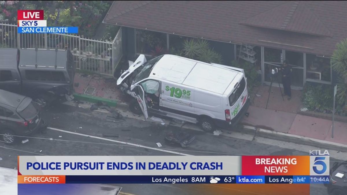 O.C. pursuit of stolen U-Haul ends in deadly crash, 2 in custody ...