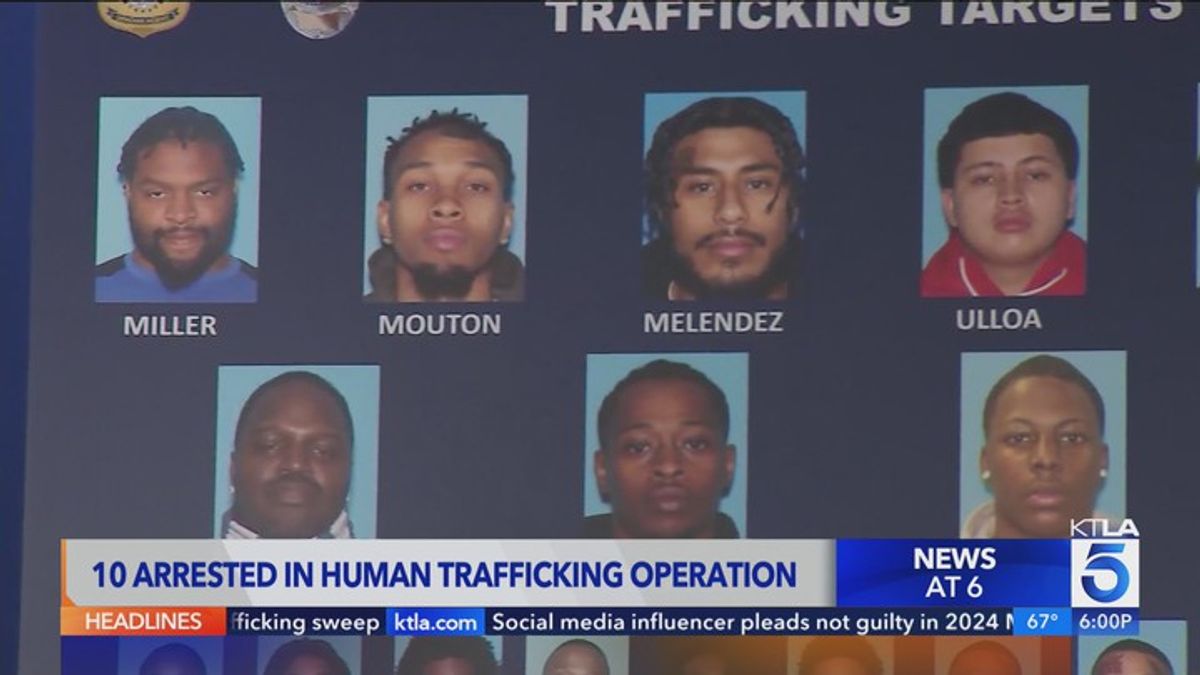 10 arrested in human trafficking operation in L.A. | Haystack News