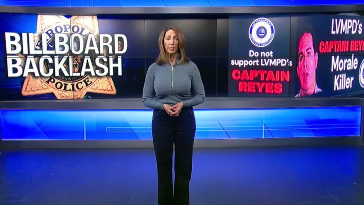 Billboard Backlash: Las Vegas police captain sues union and Metro over ...