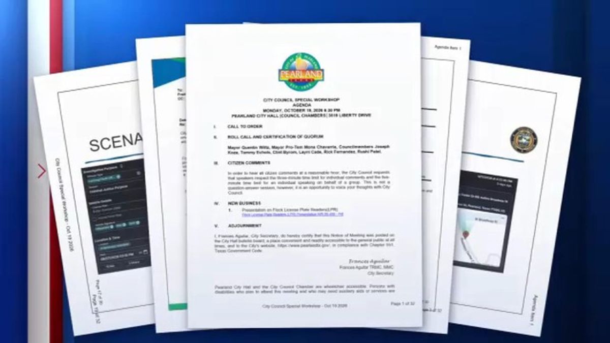 Pearland's Flock database searched 900,000 times in 1 month, police say ...