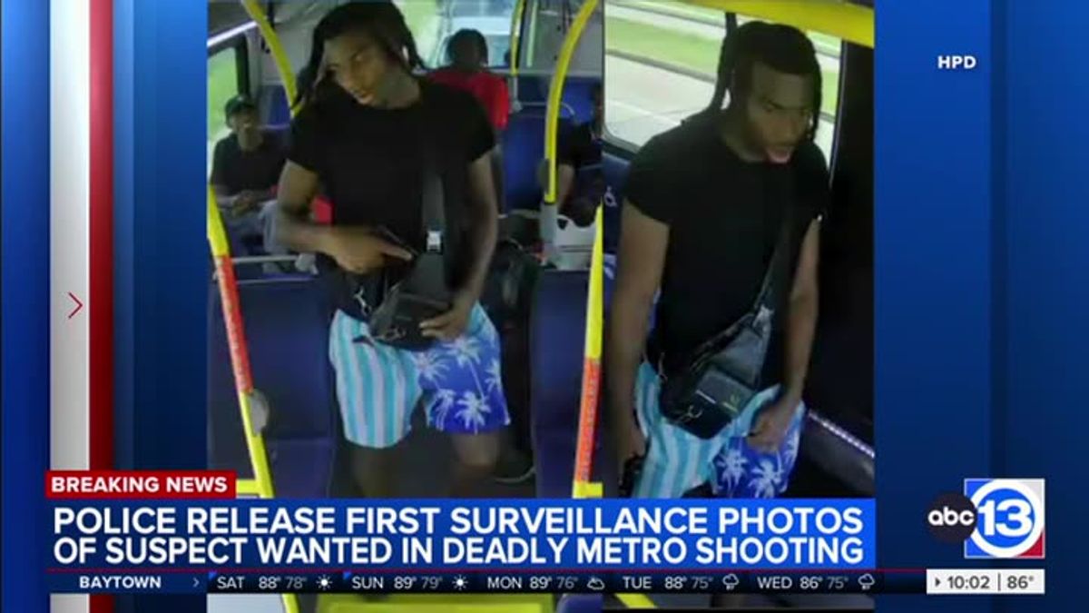 HPD releases images of suspect accused of fatally shooting man on METRO ...