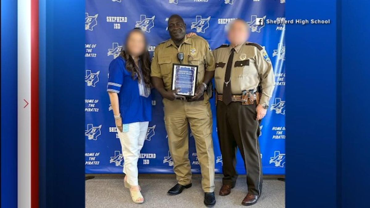 Uniformed police officer arrested for pulling gun on ex-wife and man ...