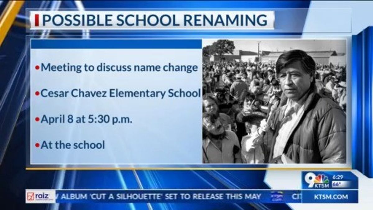 LC on Cesar Chavez Elementary name change | Haystack News
