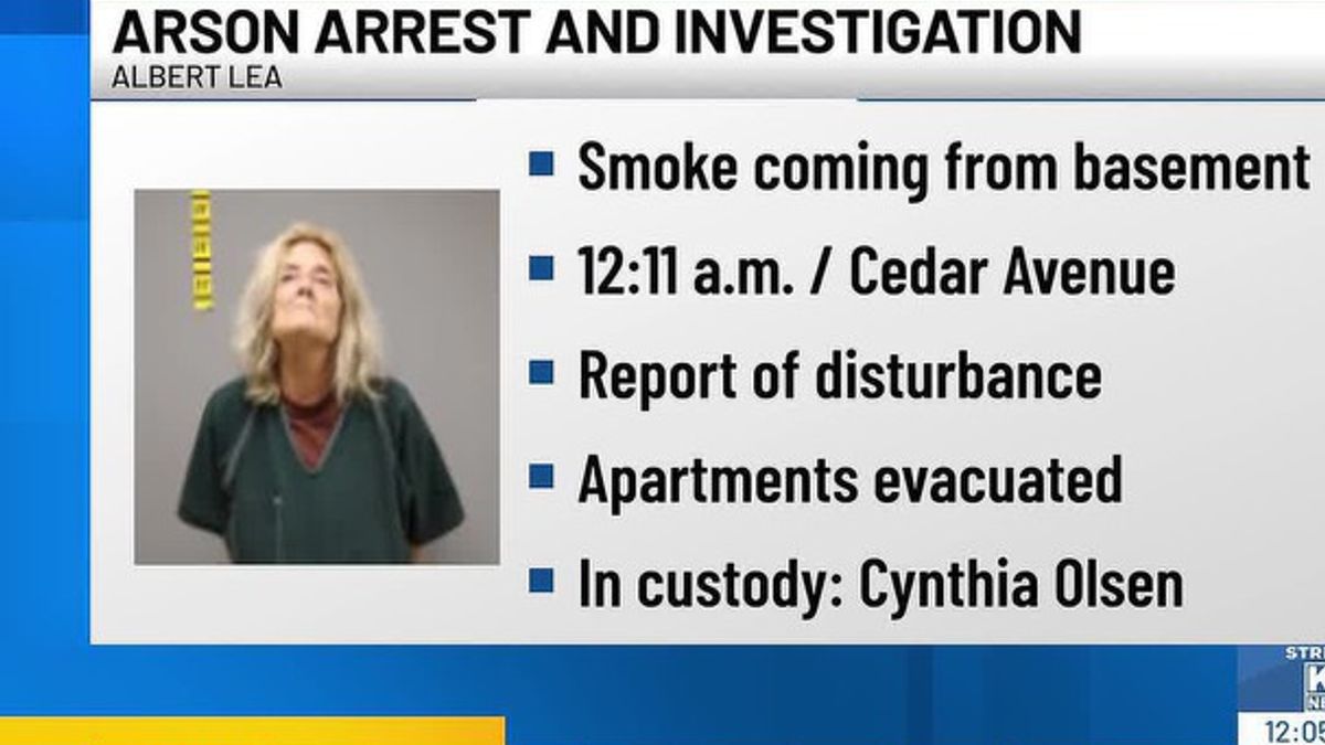Arrest made in connection to Albert Lea house fire | Haystack News