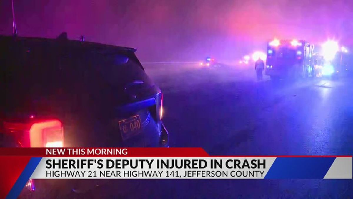 Jefferson County Deputy injured in overnight crash | Haystack News