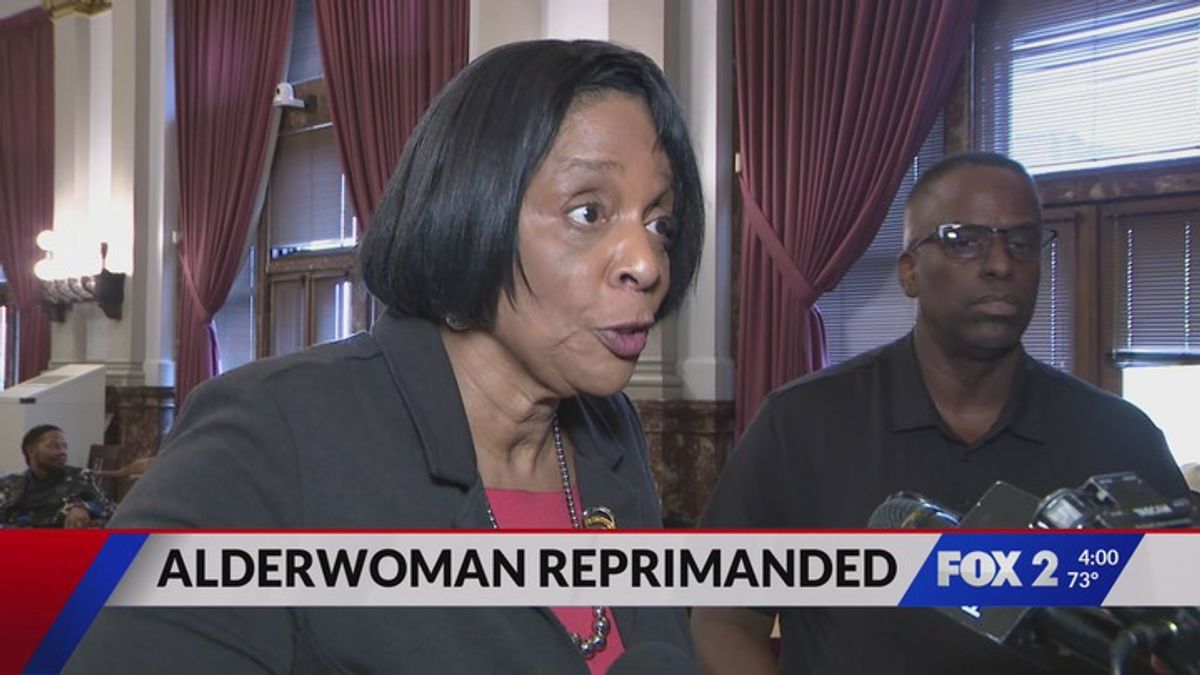 St. Louis alderwoman admonished over 'bullet' comment | Haystack News