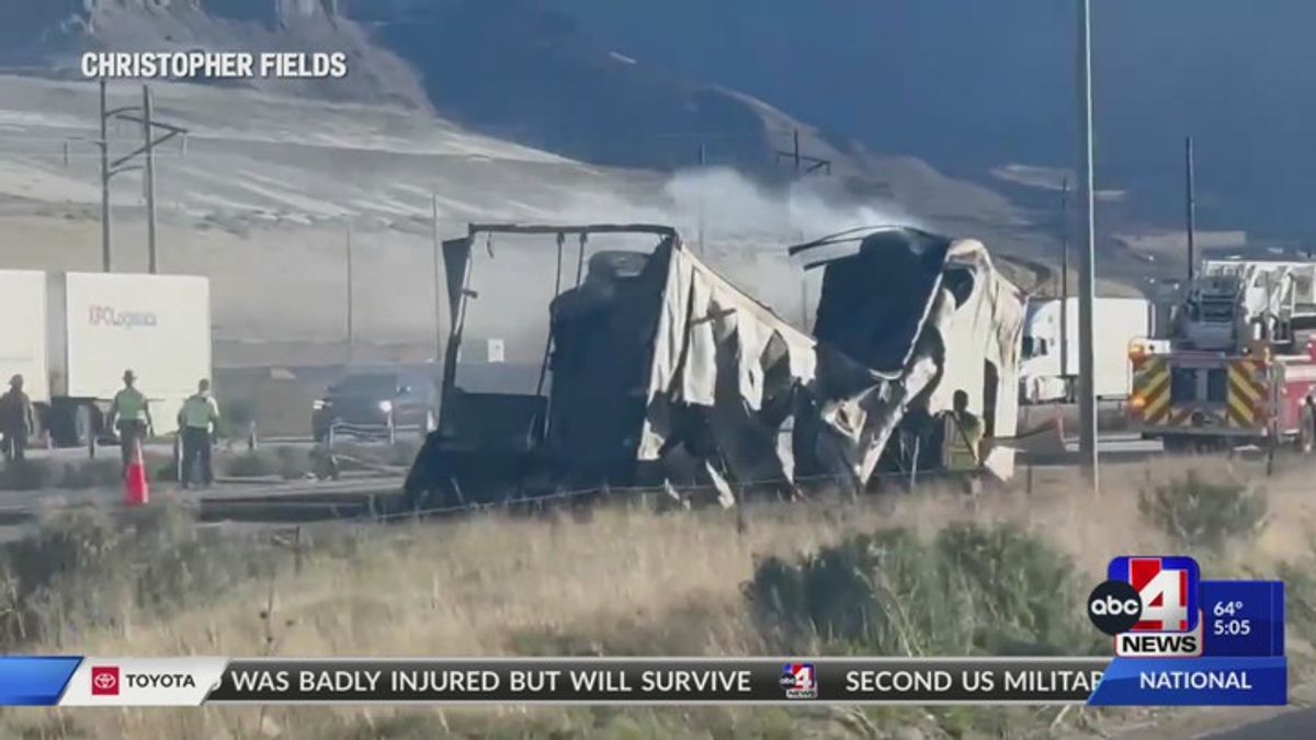 Vehicle crash turned brush fire causes full closure on westbound I-80 ...
