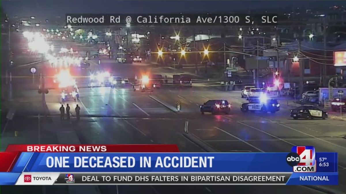 Fatal auto-pedestrian accident closes Redwood Road in Salt Lake City ...