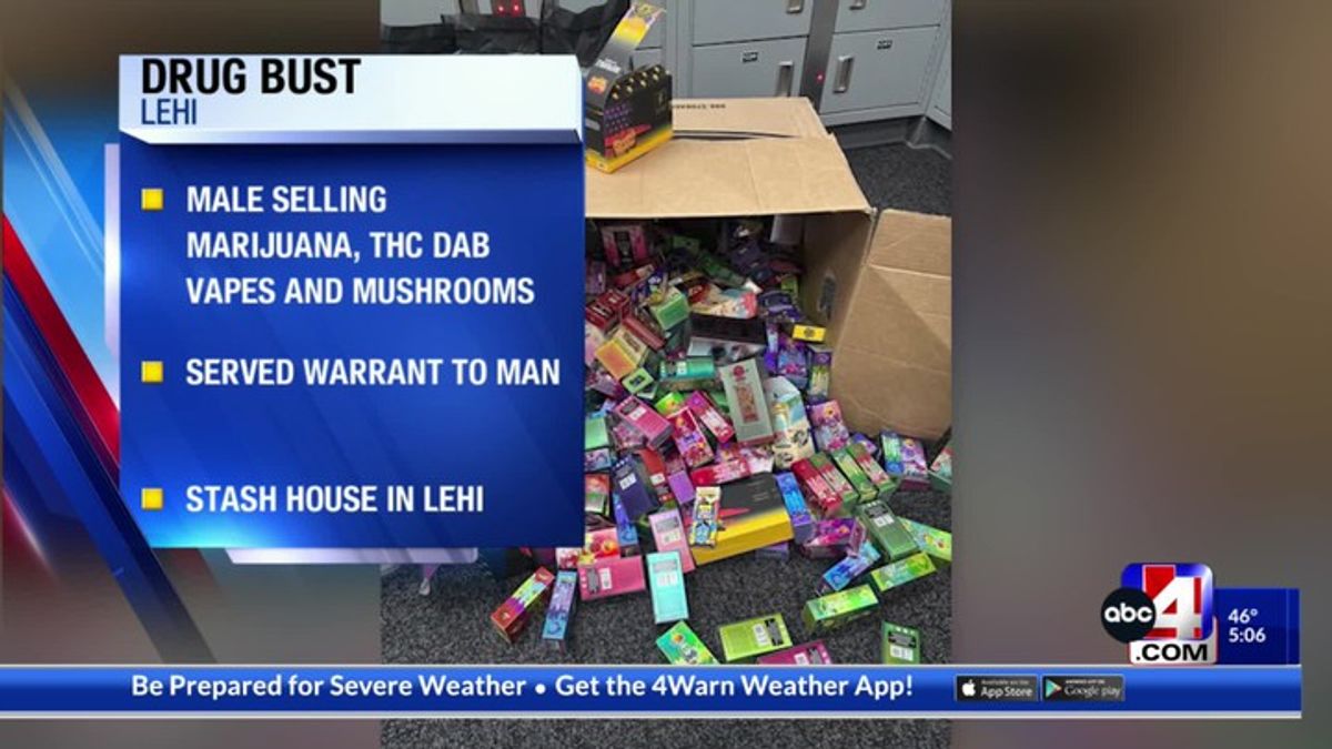 Over 100 pounds of illegal narcotics seized in Utah County drug bust ...