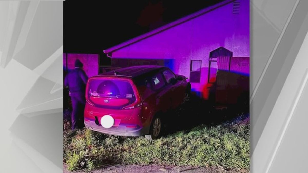 Minor taken into custody after crashing vehicle into Antelope residence ...