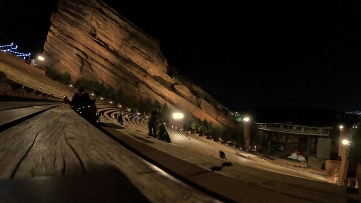 Inside a crew's race against the sunrise to reset Red Rocks after the ...