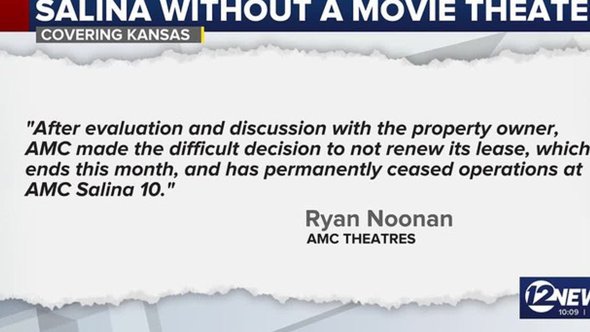Salina without a movie theater after AMC location closes | Haystack News