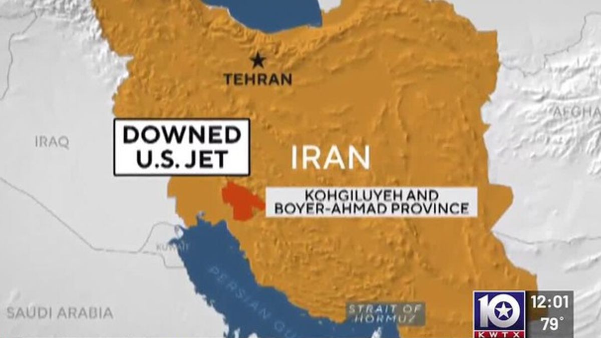 1 crew member rescued after US fighter jet shot down in Iran | Haystack ...