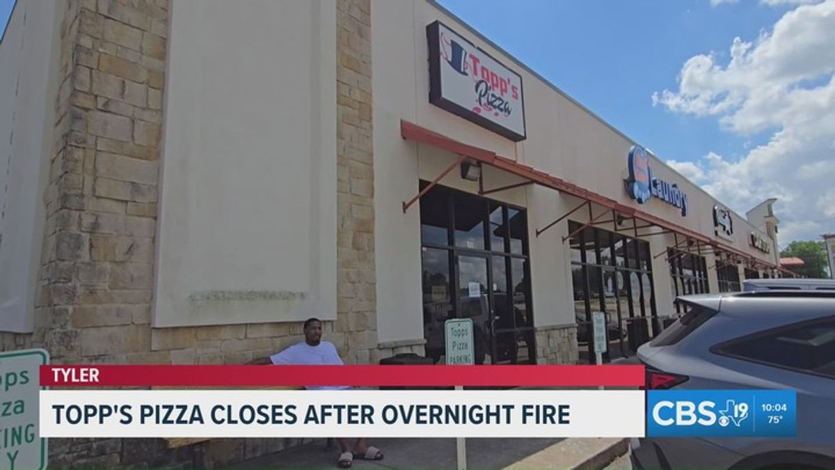 Tyler pizza restaurant closed after overnight fire damage | Haystack News
