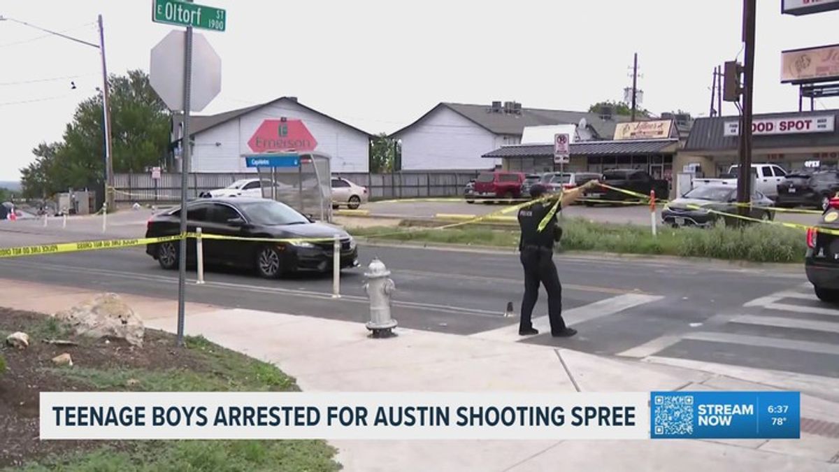 Teens arrested after multi-scene shooting spree in Austin | Haystack News