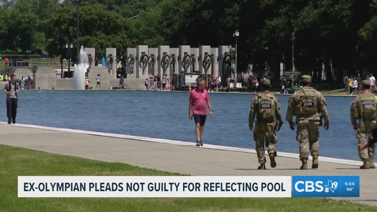 Former Olympic canoeist pleads not guilty in Lincoln Memorial ...