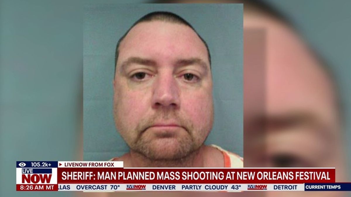 NC man accused of planning mass shooting at New Orleans festival ...