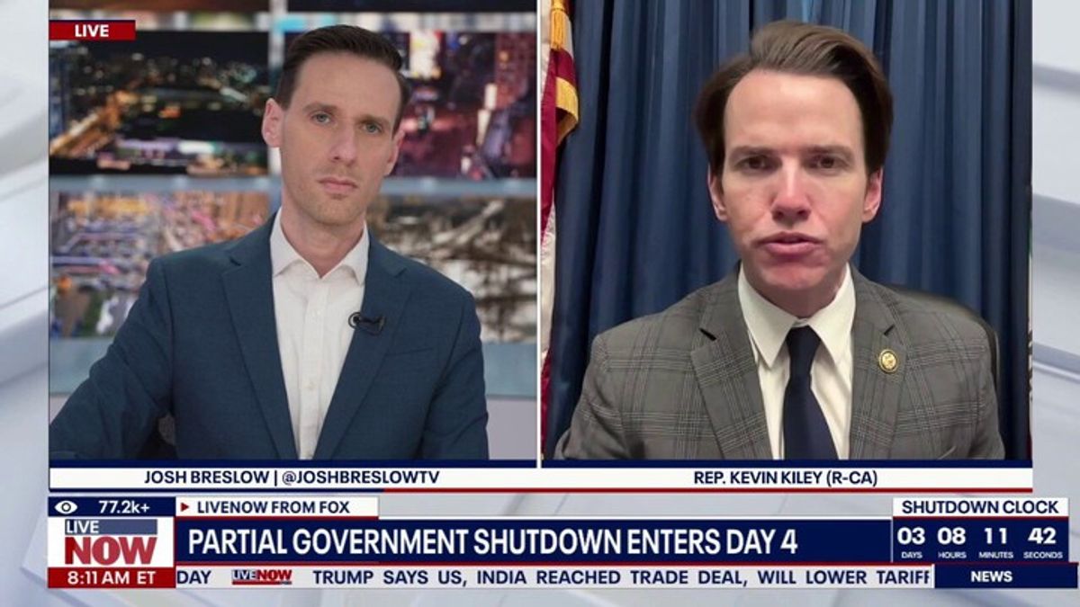 Rep. Kiley (R-CA) shares thoughts on shutdown | Haystack News