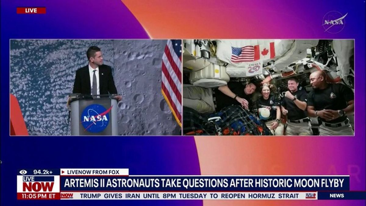 NASA holds press conference with Artemis II crew | Haystack News