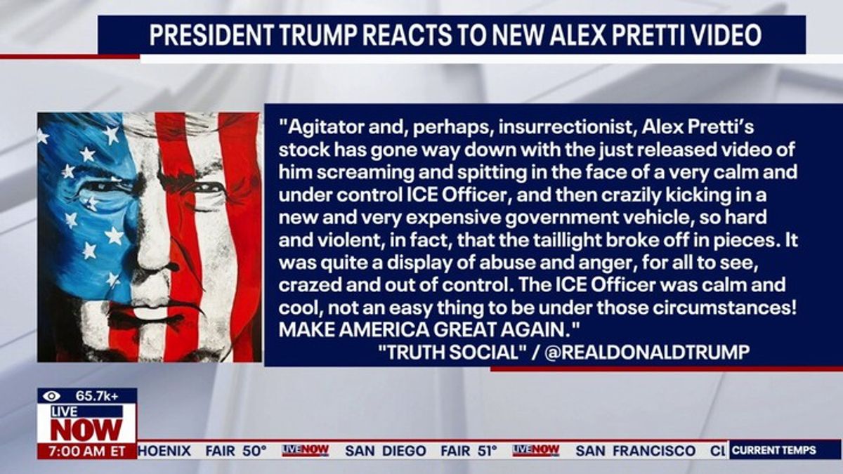 Trump reacts to new video of Alex Pretti | Haystack News