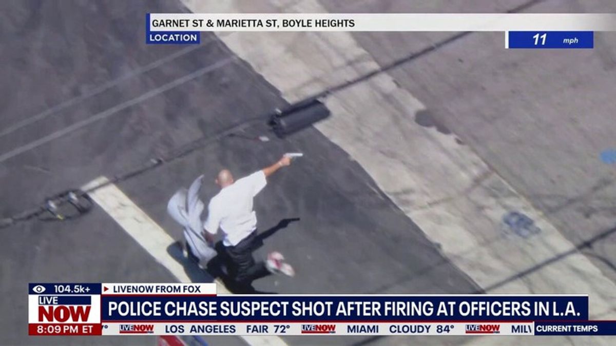 High-speed Los Angeles chase ends with shootout | Haystack News