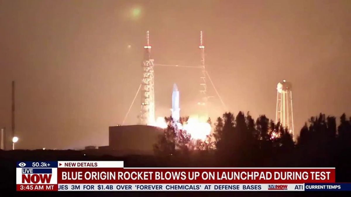 New details: Blue Origin rocket explodes on launchpad | Haystack News