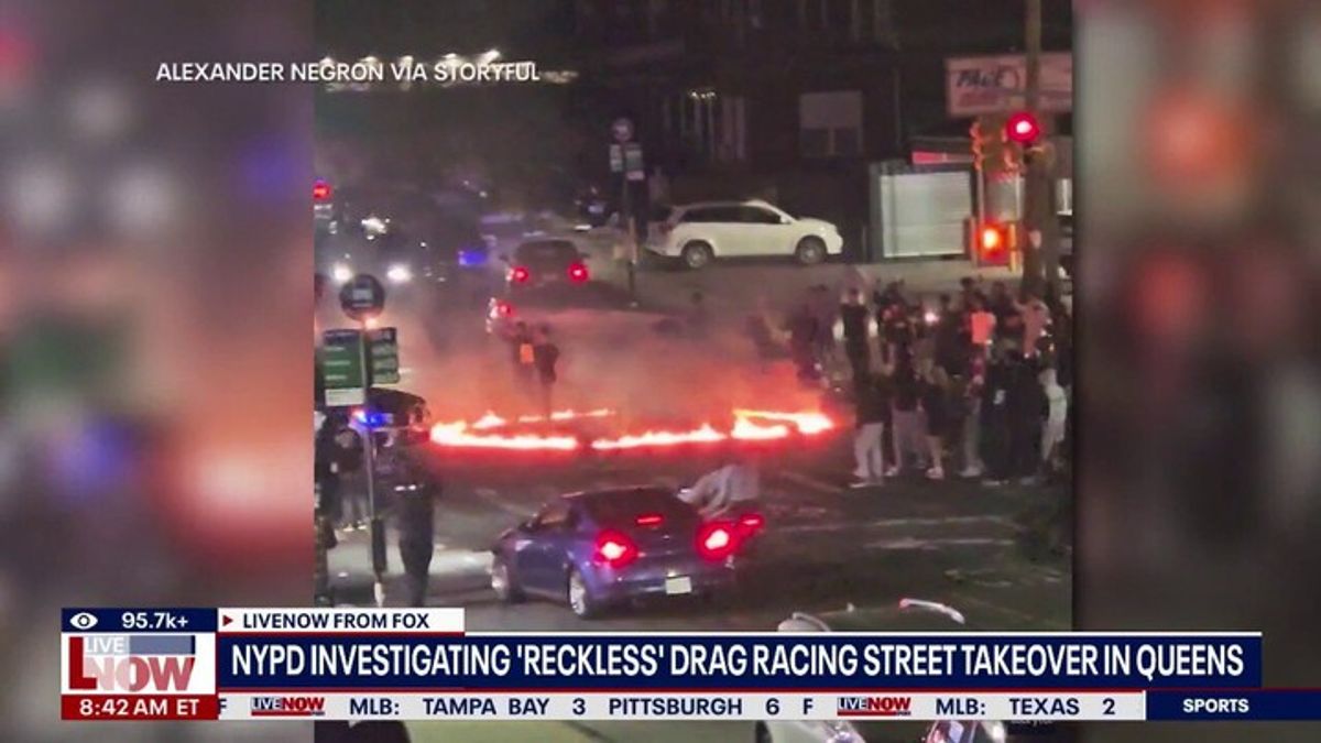 Suspects wanted after wild street takeover in Queens | Haystack News