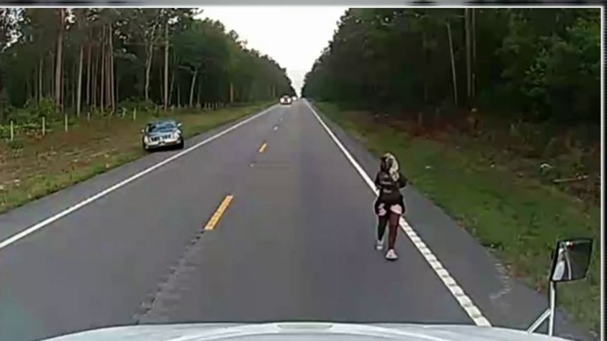 Truck driver helps woman escape alleged kidnapping | Haystack News