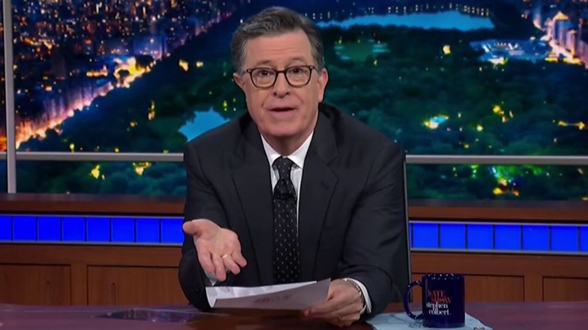 Colbert addresses FCC controversy over Texas Democrat interview ...