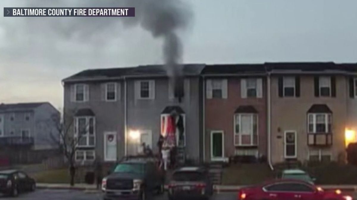 Mother and two children rescued from house fire | Haystack News